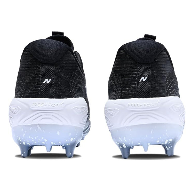 【2025モデル】ニューバランス 野球 ポイントスパイク FUELCELL COMP V4 2E 26.0~30.0 ブラック CCOMPBK4 カラー スタッドスパイク プラスチッククリーツ 紐 大人 一般 大学野球 社会人野球 草野球 newbalance