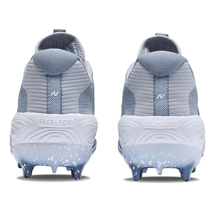 【2025モデル】ニューバランス 野球 ポイントスパイク FUELCELL COMP V4 2E 26.0~30.0 グレー CCOMPTG4 カラー スタッドスパイク プラスチッククリーツ 紐 大人 一般 大学野球 社会人野球 草野球 newbalance