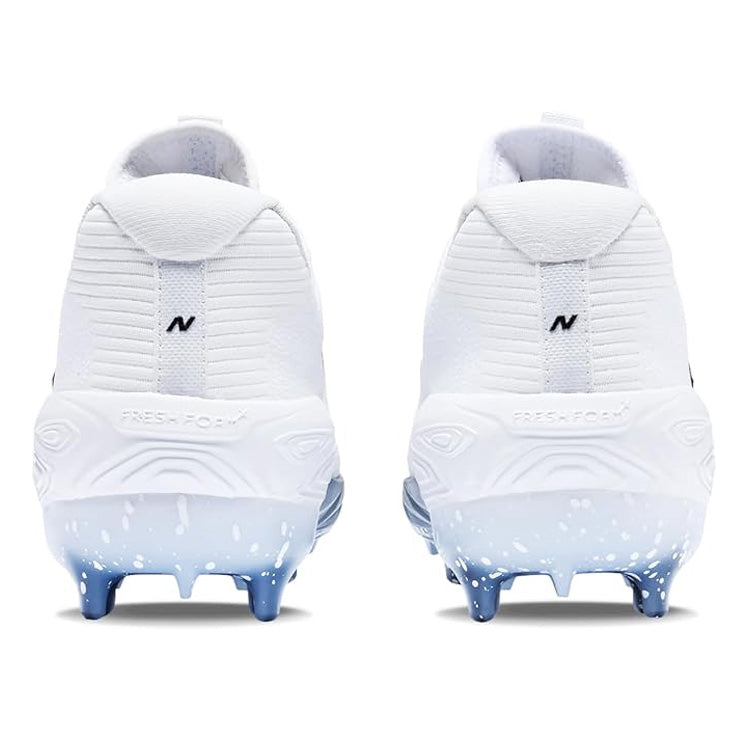 【2025モデル】ニューバランス 野球 ポイントスパイク FUELCELL COMP V4 2E 26.0~30.0 ホワイト CCOMPTW4 カラー スタッドスパイク プラスチッククリーツ 紐 大人 一般 大学野球 社会人野球 草野球 newbalance