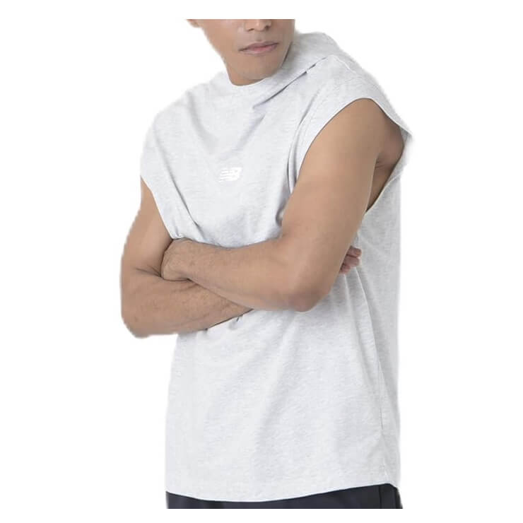 全2色 ニューバランス 野球 ノースリーブ パーカー プルオーバー メンズ MT41706 上 スウェット フーディー スポーツウェア トレーニングウェア ランニング ジョギング 野球ウェア newbalance 大きいサイズあり あす楽