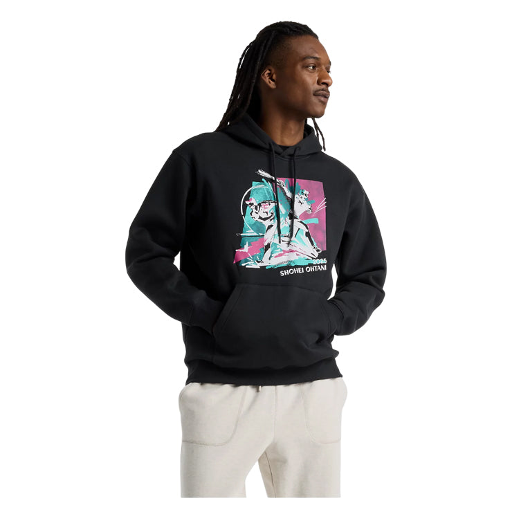 全2色 ニューバランス 大谷翔平 シグネチャーコレクション 長袖 フーディー パーカー Two Swords 二刀流 メンズ ユニセックス MT51736 プルオーバー スポーツウェア トレーニングウェア 大谷 グッズ new balance