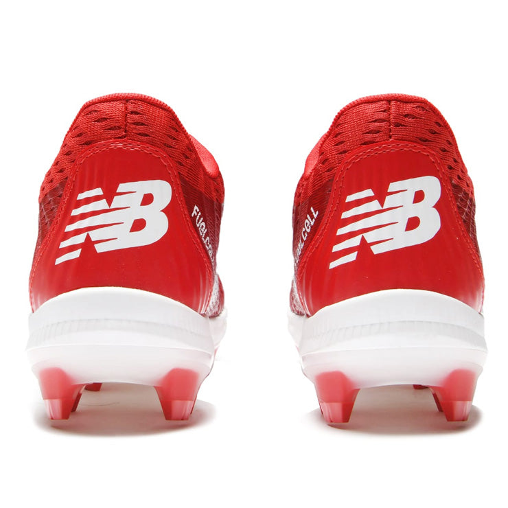 ニューバランス 野球 ポイントスパイク FuelCell 4040 TPU v7 2E 25.5~27.5 スタッドスパイク レッド PL4040R7 カラー 紐 大人 一般 練習 試合 大学野球 社会人野球 草野球 newbalance