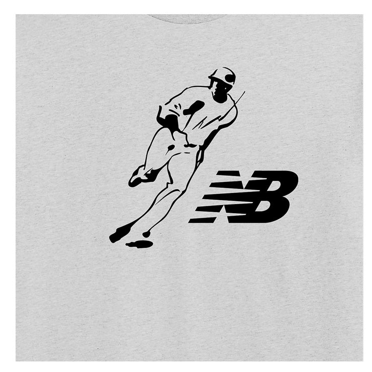 ニューバランス ジュニア用 大谷翔平 シグネチャーコレクション グラフィック 半袖 Tシャツ 子供服 Shohei Ohtani Signature Collection ショートスリーブTシャツ YT41738-AHH こども 子ども キッズ jr 男の子 女の子 スポーツウェア 半袖シャツ 大谷 グッズ new balance