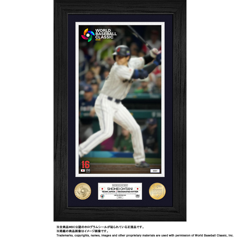 【予約】2026 World Baseball Classic 出場記念 大谷翔平 ダブルコインフォトミント 記念グッズ 記念アイテム 大谷 日本代表 グッズ ハイランドミント