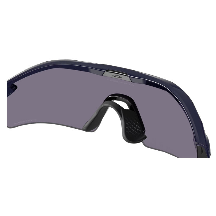 オークリー OAKLEY スポーツサングラス 高校野球対応 Radar Plate レーダー プレート アジアンフィット ケース付 メンズ レディース OO9495D-0736 UVカット 紫外線 撥水 野球 テニス ゴルフ 陸上 モトクロス サイクリング 自転車 ランニング ジョギング アウトドア 紺