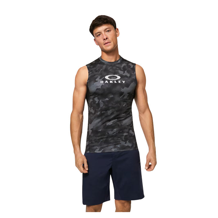 【2025モデル】オークリー アンダーシャツ インナーシャツ ノースリーブ 丸首 メンズ Technical Base Layer NS Crew 3.0 FOA405089 野球 スポーツ インナーウェア スポーツウェア トレーニングウェア ランニング ジョギング ジム oakley