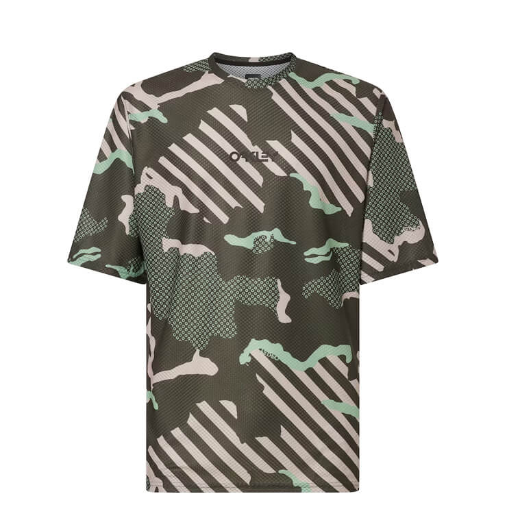 【2024モデル】オークリー 半袖 Tシャツ ジャージ メンズ Ride Free SS Jersey FOA406236 夏用 スポーツウェア トレーニングウェア スケートウェア バイクウェア ランニング ジョギング サイクリング マウンテンバイク ローラースケート 自転車 ウェア oakley