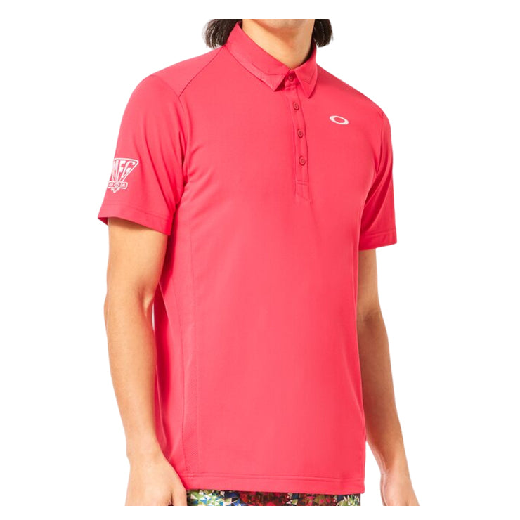 【2024モデル】オークリー 半袖 ポロシャツ Inevitable Shirt テニスウェア ゴルフウェア FOA406437 夏用 スポーツウェア トレーニングウェア ジム ランニング ジョギング ウェア oakley