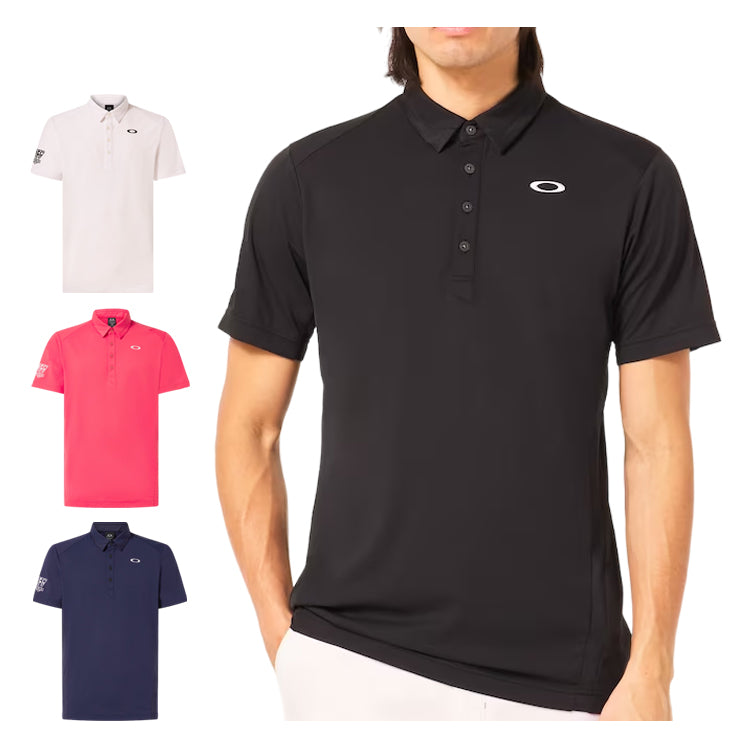 【2024モデル】オークリー 半袖 ポロシャツ Inevitable Shirt テニスウェア ゴルフウェア FOA406437 夏用 スポ