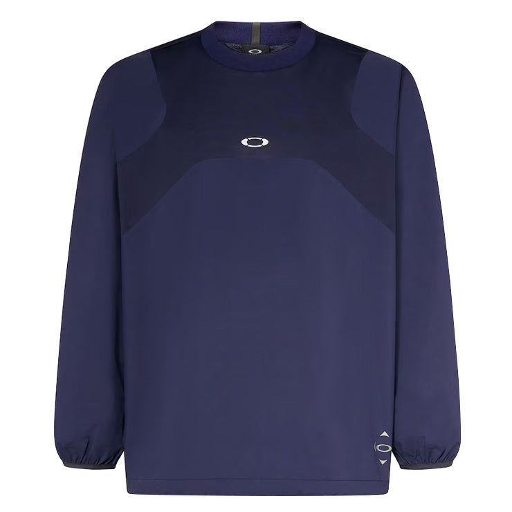【2024モデル】オークリー ウェア 長袖 ウィンドジャケット プルオーバー メンズ Striking Wind Mesh LS Pullover 6.0 FOSFOA407094 秋 冬 ピステ ウィンドブレーカー Tシャツ 長袖シャツ スポーツウェア トレーニングウェア ゴルフウェア ランニング ジョギング oakley