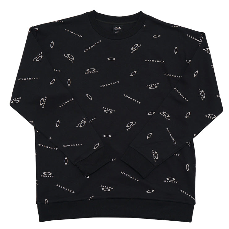 【2025モデル】オークリー ウェア 長袖 トレーナー クルー シャツ Foundational Fleece L/S Crew 3.0 メンズ ユニセックス FOA407562 春 Tシャツ 長袖シャツ スポーツウェア トレーニングウェア ランニング ジョギング oakley