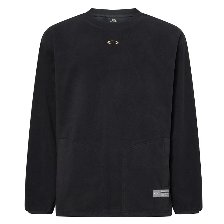 【2025モデル】オークリー ウェア トレーニング プルオーバー シャツ フリース トレーナー 長袖 Striking Micro Fleece Crew 8.0 FOA408249 野球 スポーツウェア トレーニングウェア ランニング ジョギング oakley