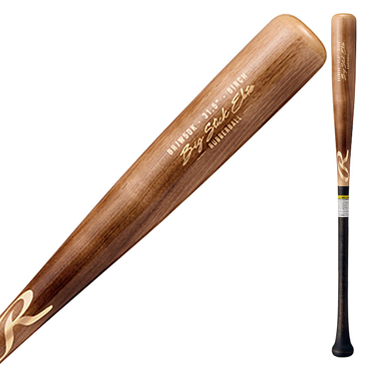 【2025モデル】ローリングス 少年軟式 木製バット BIG STICK ELITE ダケカンバ 74cm 76cm 560g 78cm 580g 80cm 600g 少年野球 BRJW5DK 軟式用 バット 軟式バット 軟式野球 練習用 ジュニア用 Jr こども 子供 キッズ J号球 J号ボール