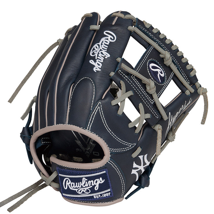 【2025モデル】ローリングス 少年軟式 グローブ グラブ オールラウンド用 右投げ用 サイズM ハイパーテック MLB TEAM ドジャース ヤンキース パドレス 少年野球 GJ5HTMG9M こども 子ども 小学生 学童野球 軟式グローブ 軟式グラブ かっこいい カラフル rawlings