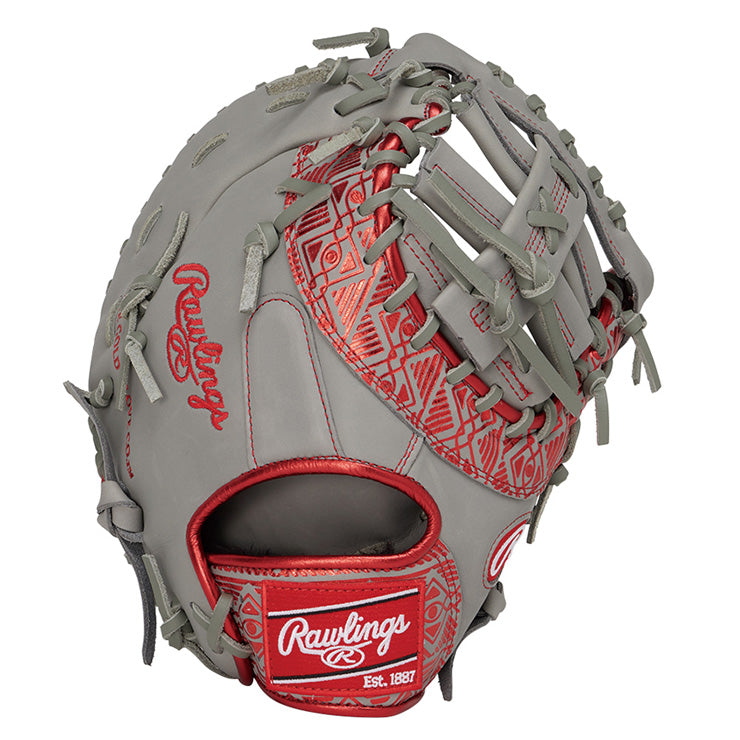 【2025モデル】ローリングス 軟式 ファーストミット HOH CLOUD METAL 右投げ用 GR5FHCM53 クラウド メタル 一塁手用 一般軟式 軟式グローブ 軟式グラブ 右利き用 大人 一般 草野球 かっこいい カラフル rawlings
