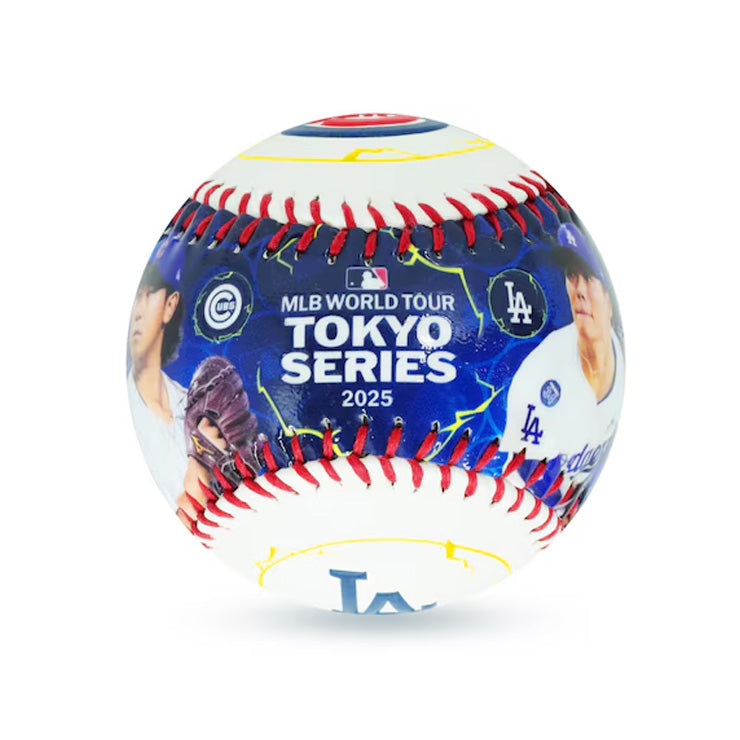 ローリングス MLB Tokyo Series 2025 大谷 山本 今永 鈴木 日本人4選手 レプリカボール キューブ付き ケース付き MLB World Tour Tokyo Series 2025 東京シリーズ LPBBWTT5JP4 ドジャース カブス 日本開催 メジャーリーグ 記念球 記念ボール 記念グッズ rawlings