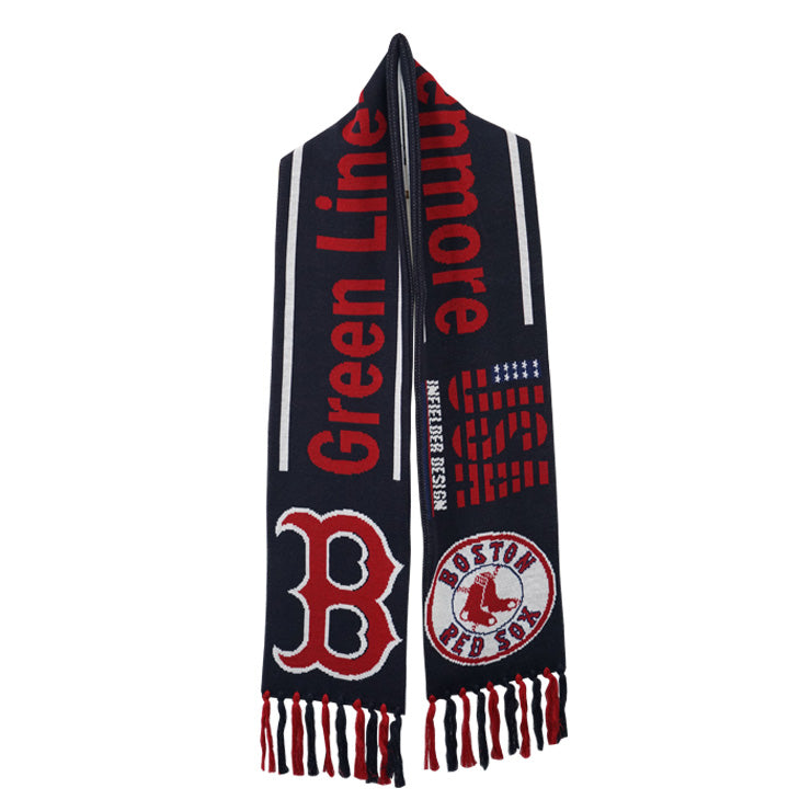 INFIELDER DESIGN×MLB マフラー MLB STADIUM MUFFLER MLB-200 ヤンキース ドジャース レッドソックス メッツ おしゃれ お出かけ アウトドア 通学 メジャーリーグ