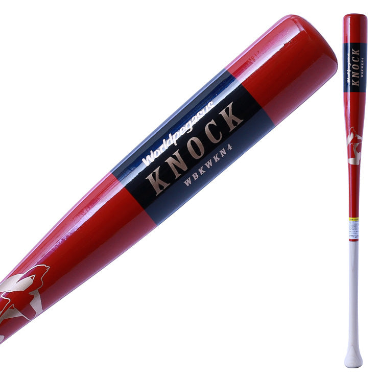 ワールドペガサス 木製 ノックバット 硬式 軟式 ソフトボール対応 82cm 535g フレアグリップ 短い 軽い WBKWKN4 大人 一般 監督 コーチ 練習用 守備練習 軟式野球 硬式野球 ソフト ノック worldpegasus