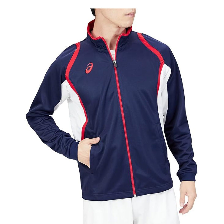 アシックス asics ドライ トレーニング ジャケット 長袖 メンズ 2031D912 ジャージ スポーツウェア トレーニングウェア asi26ss