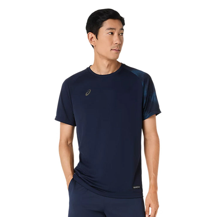 アシックス asics ドライ ショートスリーブシャツ 半袖 Tシャツ メンズ 2033C042 スポーツウェア トレーニングウェア asi26ss