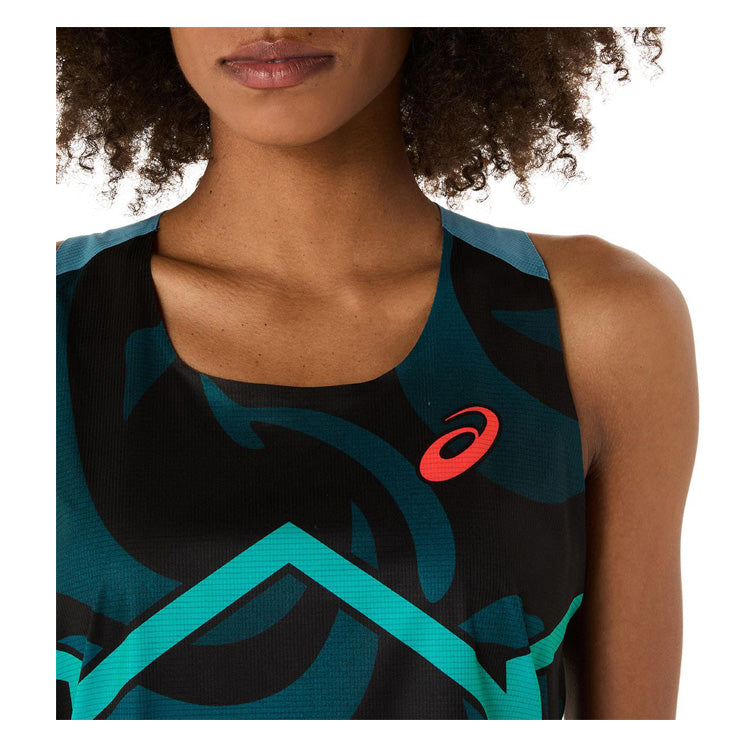 アシックス asics レディース 陸上 シングレット ウィメンズ クールグラフィック 2092A475 女性 スポーツウェア asi25ss