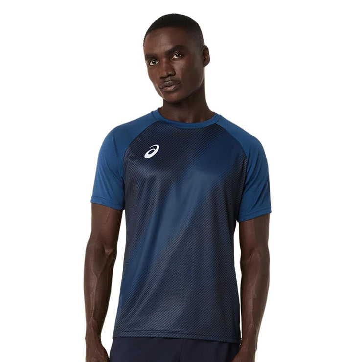 アシックス asics サッカー プラクティス グラフィック 半袖シャツ Tシャツ メンズ 2101A348 スポーツウェア トレーニングウェア asi26ss ネコポス