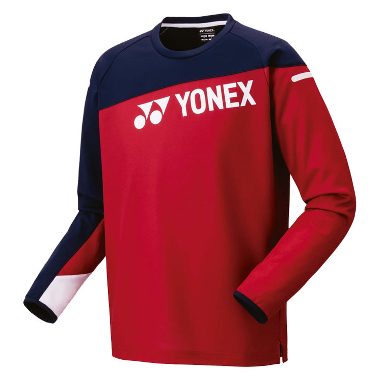 ヨネックス YONEX ライトトレーナー 長袖 Tシャツ テニスウェア バドミントンウェア メンズ ユニセックス 大人 31060 スポーツウェア yon25fw