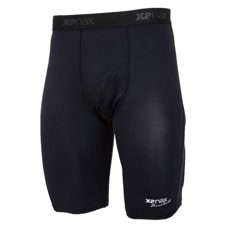 ザナックス 野球 スライディングパンツ コンプリートスライディングパンツ2 パッド付き ファールカップ収納式 接触冷感 BUSSP402 スラパン インナー ショーツ 大人 一般 高校野球 高校生 中学生 xanax