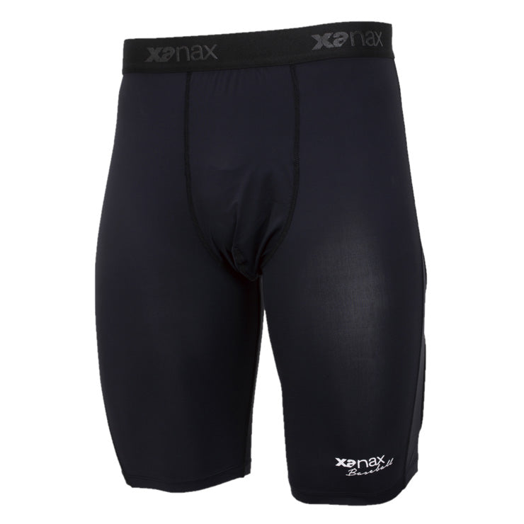 ザナックス 野球 ジュニア用 スライディングパンツ コンプリートスライディングパンツ2 パッド付き ファールカップ収納式 接触冷感 少年野球 BUSSP402J スラパン インナー ショーツ こども 子ども キッズ Jr xanax