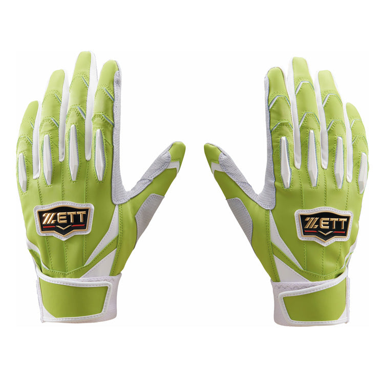 【刺繍1円】2024モデル ゼット プロステイタス バッティンググローブ 限定カラー 天然皮革 両手用 BG13011B 高級 バッティング手袋 バッティンググラブ 打者用手袋 大人 一般 ソフトボール ZETT PROSTATUS