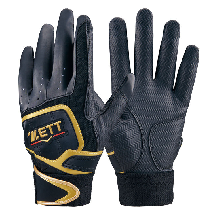 【刺繍1円】2025モデル ゼット プロステイタス 限定 バッティンググローブ 合成皮革 両手用 BG418NS バッティング手袋 バッティンググラブ 打者用手袋 大人 一般 ソフトボール ZETT PROSTATUS