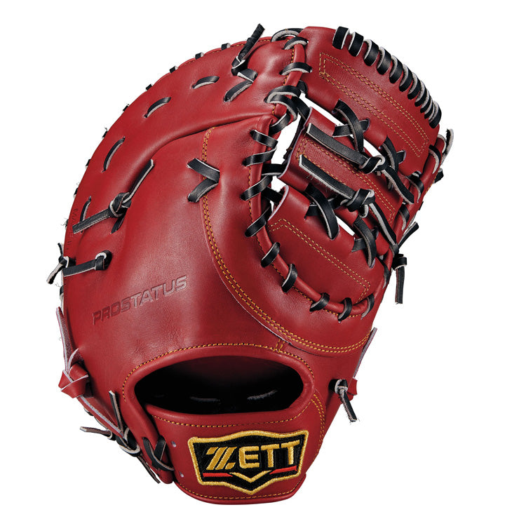 【2026モデル】ゼット プロステイタス 硬式 ファーストミット 右投げ用 高校野球対応 BPROFM333X 一塁手用 硬式用 大人 一般 硬式野球 硬式グローブ 硬式グラブ 硬式ミット 日本製 国産 PROSTATUS ZETT