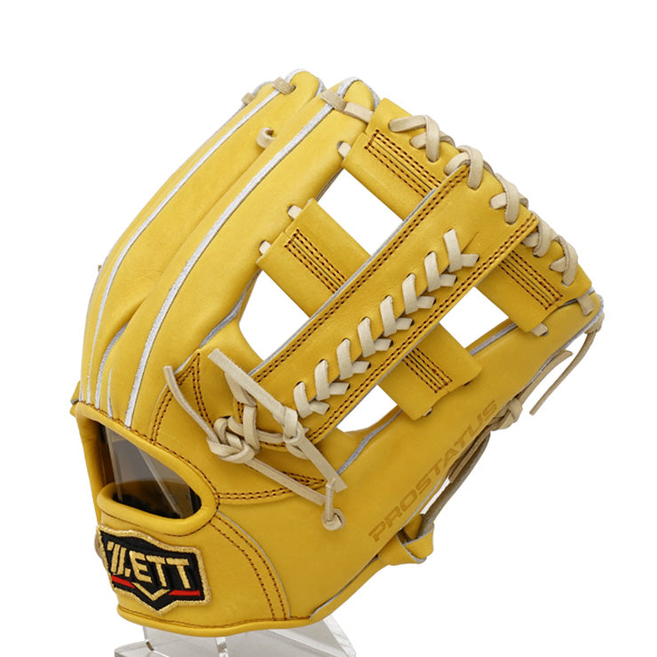 【2024モデル】ゼット プロステイタス 硬式 グローブ グラブ 内野手用 吉川モデル セカンド・ショート向け 右投げ用 トゥルーイエロー×パステルブラウン 高校野球対応 BPROG260 硬式用 大人 一般 硬式野球 硬式グローブ 硬式グラブ 日本製 国産 PROSTATUS ZETT あす楽