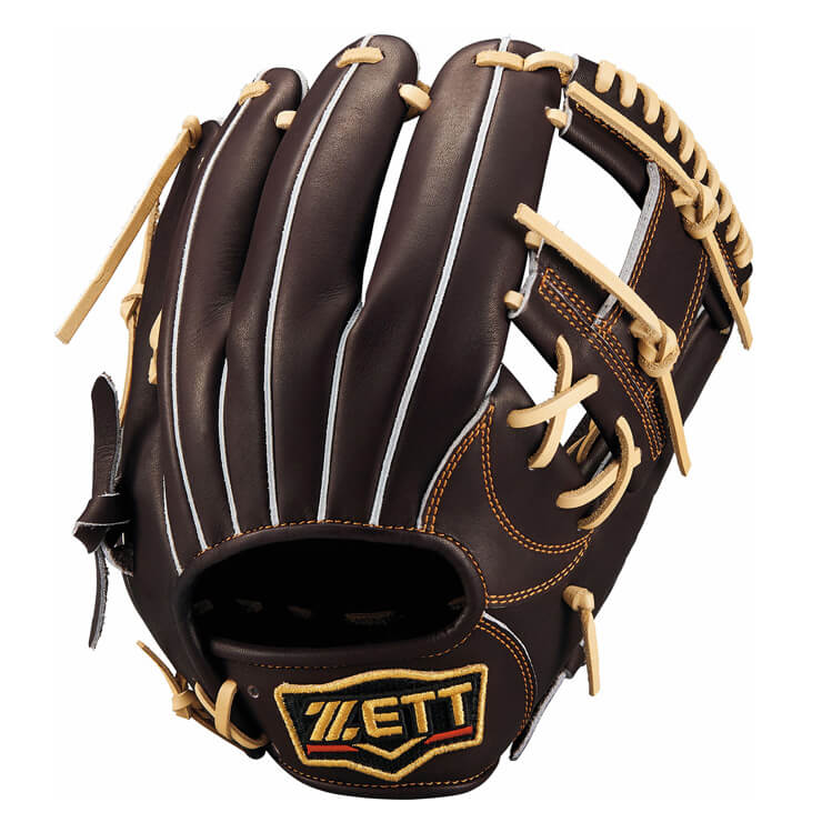 【2024モデル】ゼット プロステイタス 軟式 グローブ グラブ 内野手用 今宮モデル 限定カラー 遊撃手・二塁手向け 右投げ用 ブラウン×パステルブラウン BRGB30270 Hウェブ 右利き用 中学生 中学軟式 高校軟式 軟式野球 大人 一般 軟式グローブ 軟式グラブ ZETT PROSTATUS あ