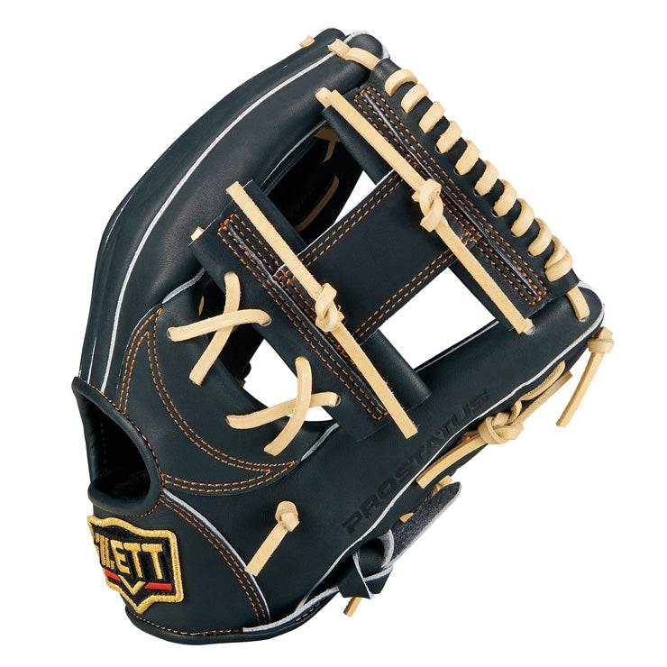 【2026モデル】ゼット プロステイタス 軟式 グローブ グラブ 内野手用 今宮モデル 右投げ用 遊撃手・二塁手向け BRGB30270X 右利き用 中学生 中学軟式 高校軟式 軟式野球 大人 一般 軟式グローブ 軟式グラブ ZETT PROSTATUS