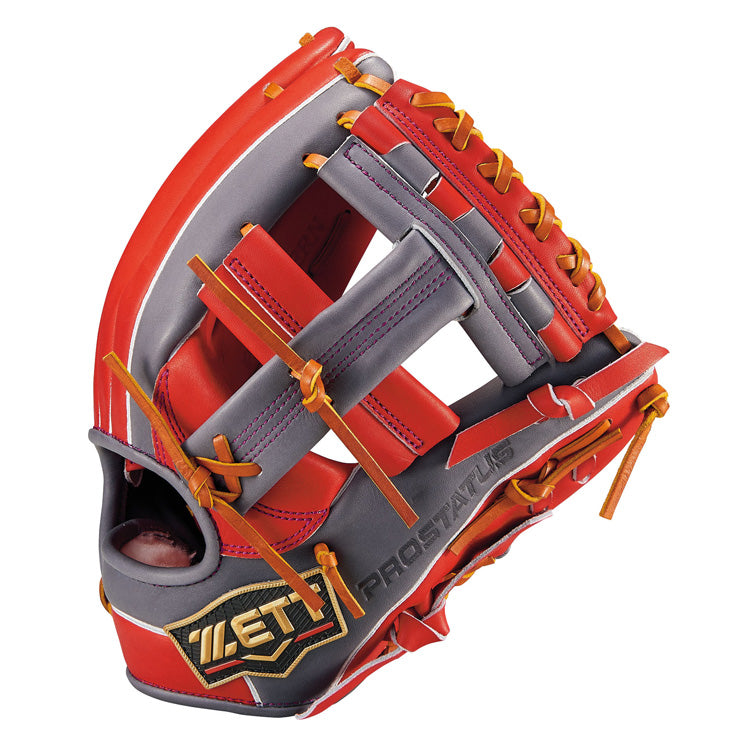 【2026モデル】ゼット プロステイタス 超限定 軟式 グローブ グラブ 内野手用 太田モデル 遊撃手・二塁手向け 右投げ用 BRGPROB31 別注 特別 高級 右利き用 軟式野球 草野球 カラフル カラーグラブ 大人 一般 軟式グローブ 軟式グラブ ZETT PROSTATUS