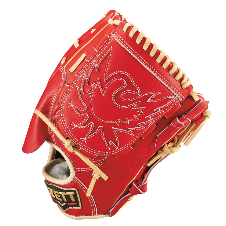 【2026モデル】ゼット プロステイタス 超限定 軟式 グローブ グラブ 投手用 今井モデル 右投げ用 BRGPROL48 ピッチャー用 別注 特別 高級 右利き用 軟式野球 草野球 カラフル カラーグラブ 大人 一般 軟式グローブ 軟式グラブ ZETT PROSTATUS