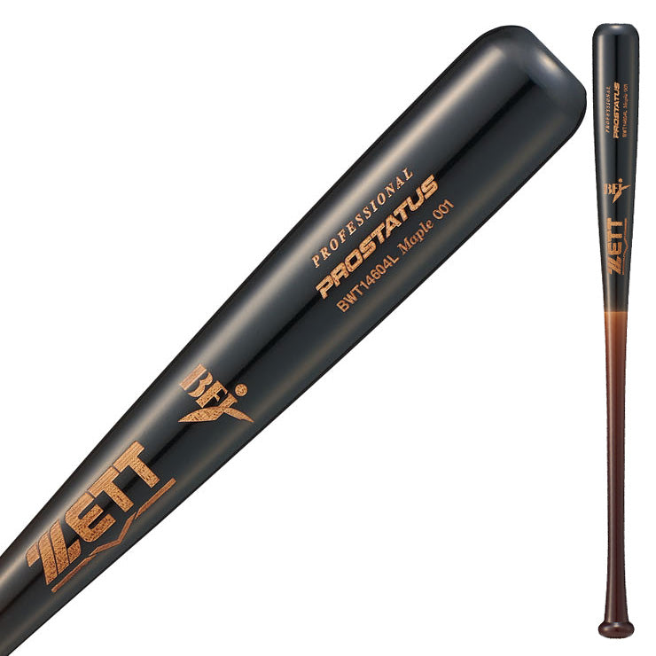 【2026モデル】ゼット プロステイタスSE 硬式 木製バット 北米ハードメイプル レーザー刻印 84cm 880g 源田 森 中村 頓宮 大人 一般 BWT14604L 社会人野球 大学野球 高校野球 硬式野球 硬式用 硬式バット BFJマーク zett prostatus