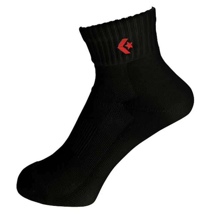 コンバース スポーツソックス アンクルソックス 足首丈 1足入り ショートソックス 大人 ジュニア メンズ ユニセックス CB16006 ワンポイント スニーカーソックス 靴下 一般 子供 野球 バスケ テニス バトミントン フットサル ランニング トレーニング CONVERSE