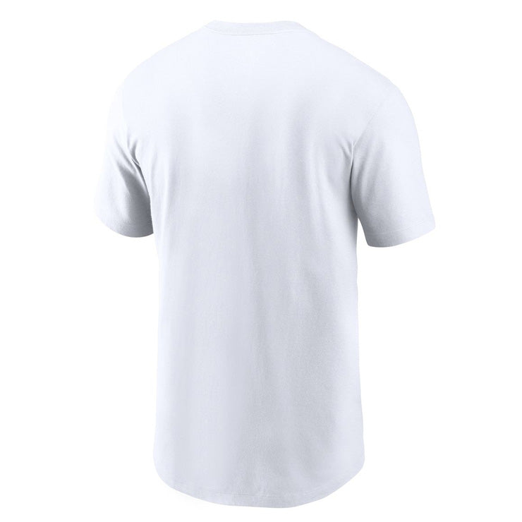 ナイキ ニューヨーク・ヤンキース 半袖 Tシャツ ワードマーク コットン New York Yankees Nike White Fuse Wordmark T-Shirt メンズ N199-10A-NK-0U5 カジュアル 普段着 スポカジ スポーツウェア MLB メジャーリーグ 公式アイテム nike
