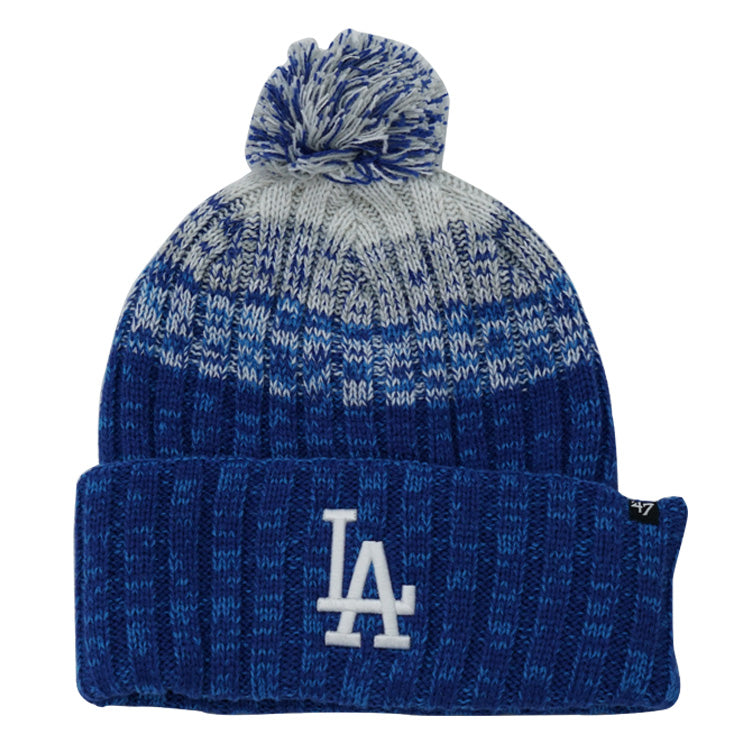 47 フォーティーセブン MLB ポンポン ニット帽 ドジャース ヤンキース パドレス ポンポンニット カフニット ニットキャップ 大人 一般 メンズ レディース 14936739 14936740 14936741 MLB メジャーリーグ おしゃれ かわいい 帽子 ぼうし