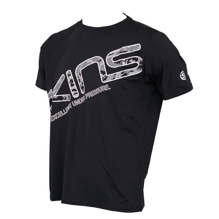 【2024モデル】スキンズ 限定 半袖 Tシャツ ランニングロゴTシャツ メンズ 18421341 夏用 スポーツウェア トレーニングウェア ジム ランニング ジョギング ウェア SKINS