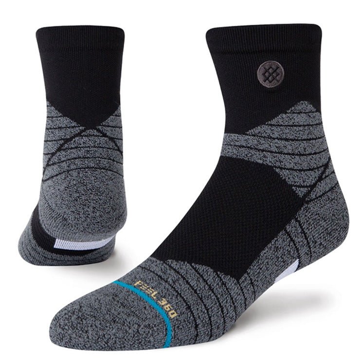STANCE スタンス スポーツソックス 足首丈 1足入り バスケットボール ICON SPORT QTR メンズ レディース ユニセックス A459A21SQB ショートソックス 靴下 バレーボール テニス 卓球 バトミントン 部活 練習 高校生 中学生 大人 一般