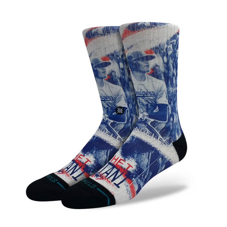 【限定大谷モデル】STANCE スタンス ソックス 大谷翔平カラー 1足入り 大人用 ジュニア用 A556A24 クルーソックス スポーツソックス 靴下 カラフル 大人 一般 こども 子供 普段遣い カジュアル 通勤 通学 おしゃれ オシャレ かっこいい 大谷 グッズ