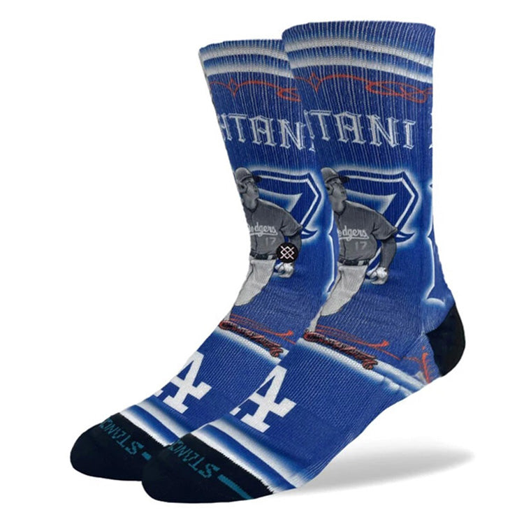 STANCE スタンス 大谷翔平 ミスターカートゥーン コラボ クルーソックス OHTANI SHOHEI CARTOON CREW 大人用 1足入り すね丈 A556B24OHT A556B24SHO 一般 スポーツソックス 靴下 おしゃれ オシャレ かっこいい