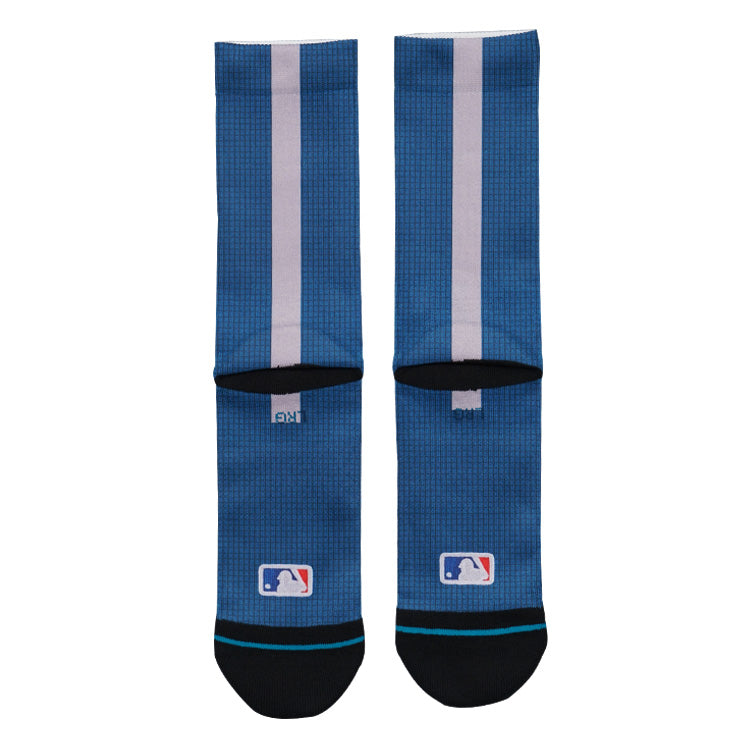 STANCE スタンス ロサンゼルス・ドジャース Dロゴ クルーソックス DODGERS BP 大人用 1足入り すね丈 A556A25DBP 一般 スポーツソックス 靴下 おしゃれ オシャレ かっこいい
