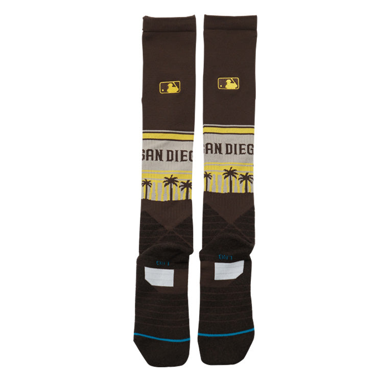 STANCE スタンス 野球 サンディエゴ・パドレス ソックス 1足入り SD PALMS OTC A759A25SDP 草野球 大人 一般 ハイソックス ベースボールソックス 野球ソックス 靴下 おしゃれ オシャレ かっこいい