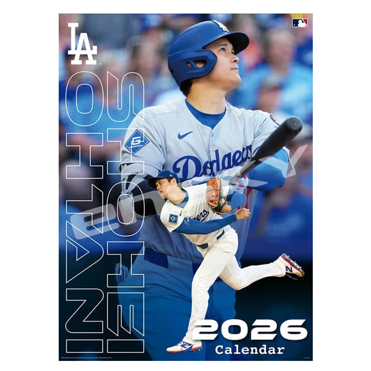 2026年 大谷翔平 壁掛けカレンダー B2 2026年1月始まり 令和8年カレンダー ウォールカレンダー CL-551 ロサンゼルス・ドジャース 大谷翔平選手 大谷選手 大谷 グッズ