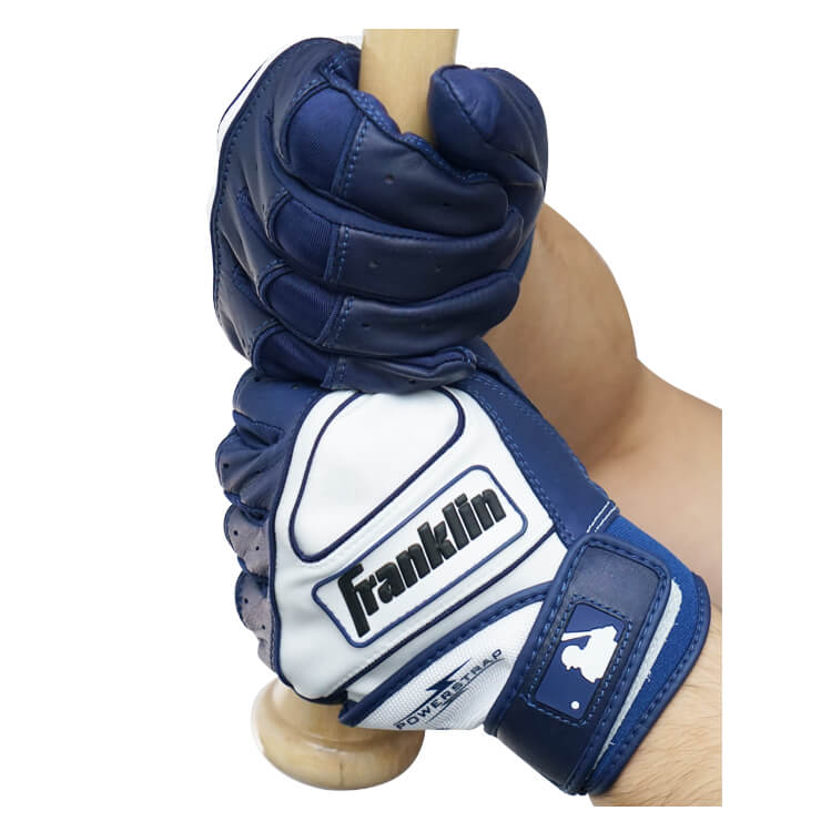 【限定プロモデル】フランクリン 限定 バッティンググローブ サンタナモデル POWERSTRAP 両手用 バッティング手袋 打者用手袋 大人 一般 MLB パワーストラップ メジャーリーグ メジャーリーガー 愛用 バッティンググラブ オーダー Franklin