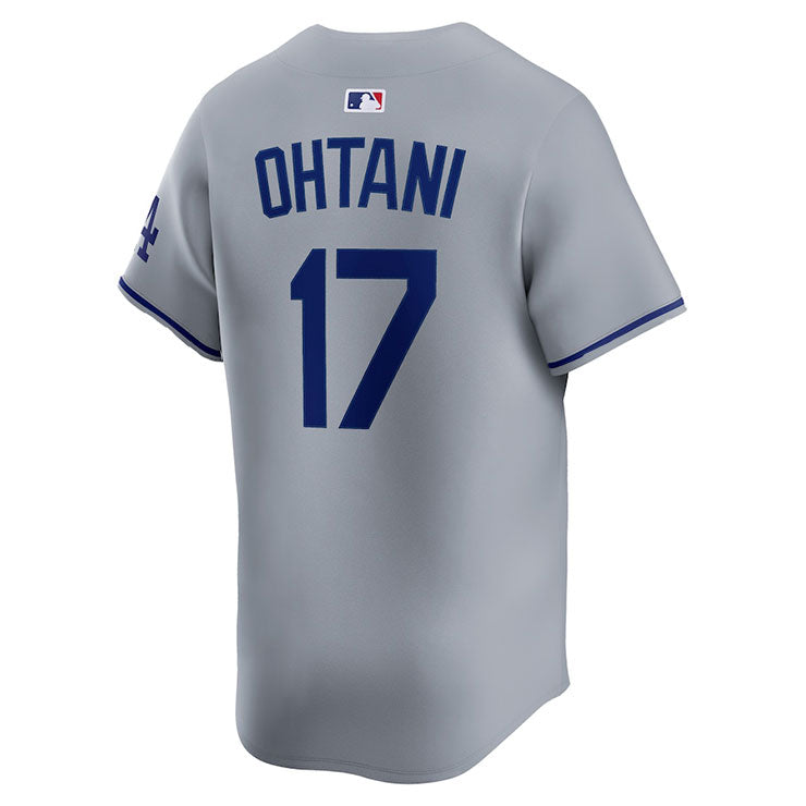 ナイキ 大谷翔平 ロサンゼルス・ドジャース リミテッド レプリカユニフォーム レプリカジャージ グレー ビジター LM25-LDRD-LD9-HU4 Los Angeles Dodgers Shohei Ohtani Nike Gray Road Limited Player Jersey メンズ 大谷選手 大谷 グッズ メジャーリーグ ユニホ